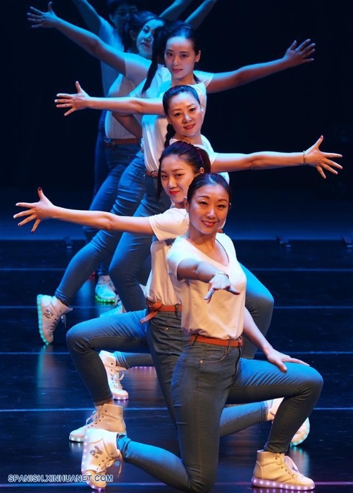 Competencia de danza en Shanghai