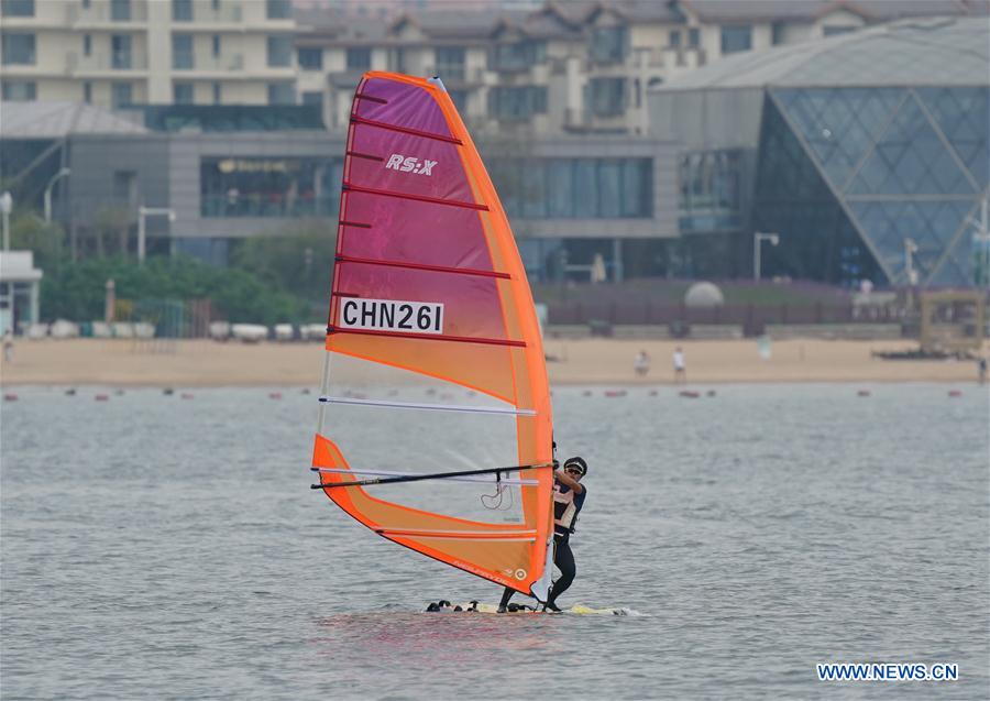 Huang Xianting of Fujian team competes during the women