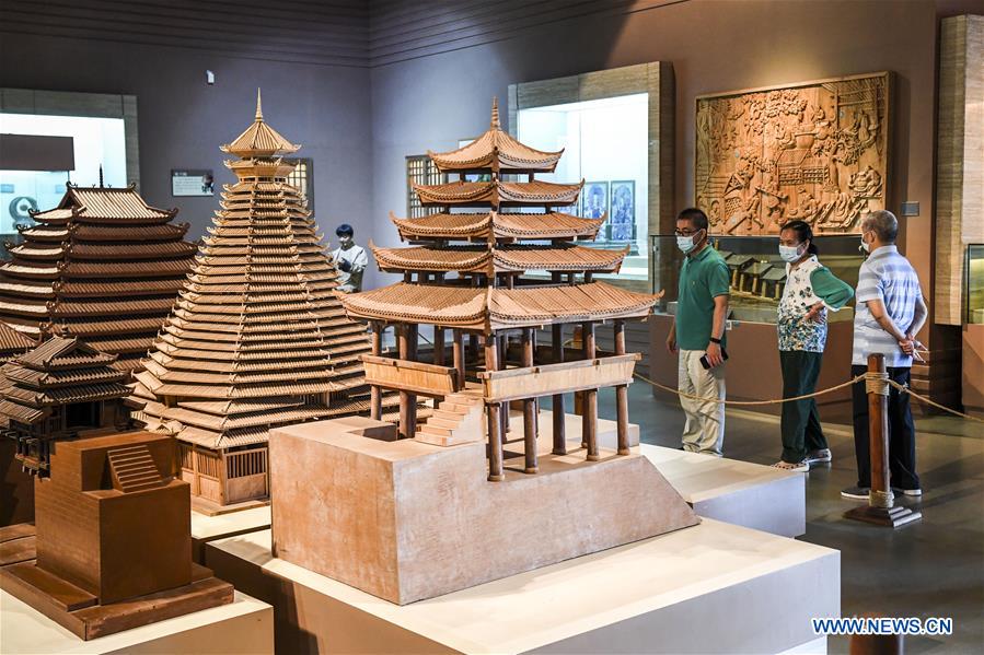 People visit the Anthropology Museum of Guangxi in Nanning, capital of south China